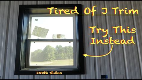 sheet metal around windows|metal trim over window.